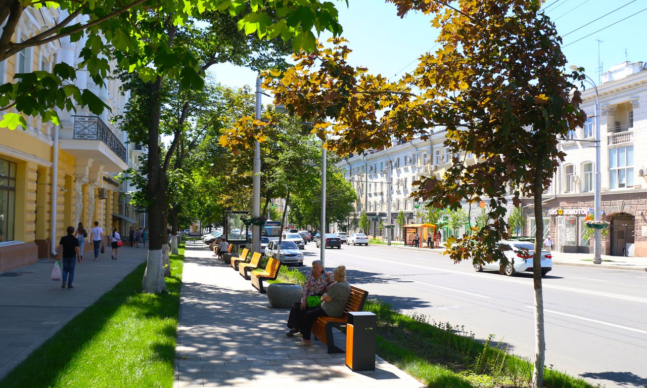  Реализован проект благоустройства главной улицы Ростова-на-Дону