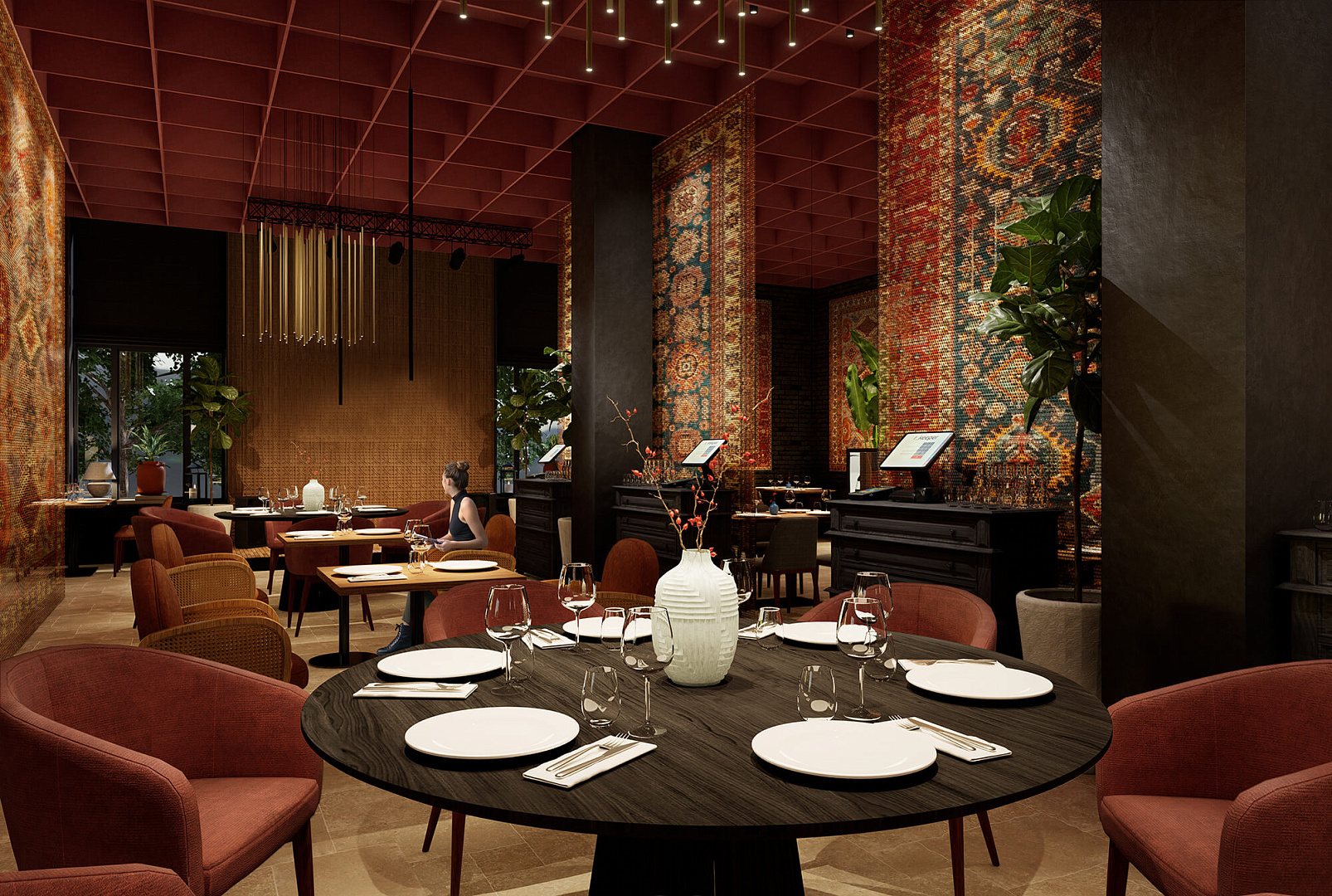 Architecture-Bureau-PROJECT GRANAT Restaurant