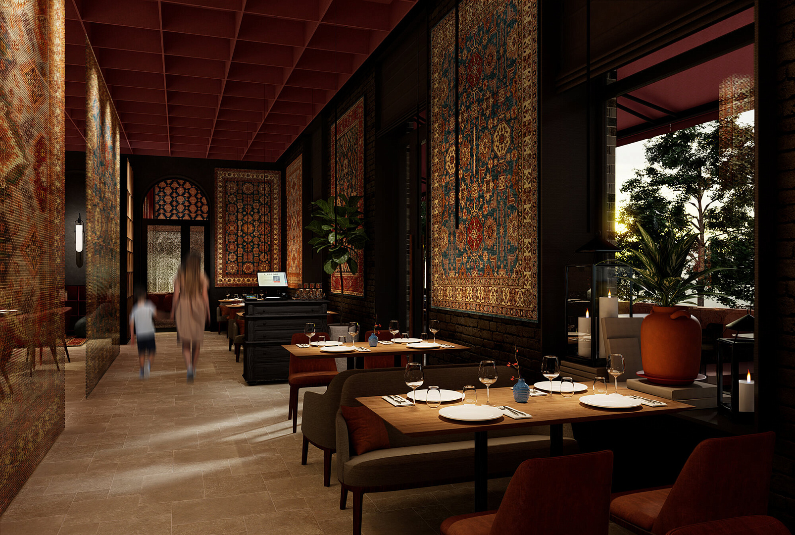 Architecture-Bureau-PROJECT GRANAT Restaurant