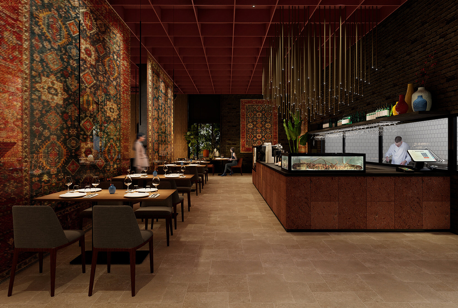 Architecture-Bureau-PROJECT GRANAT Restaurant