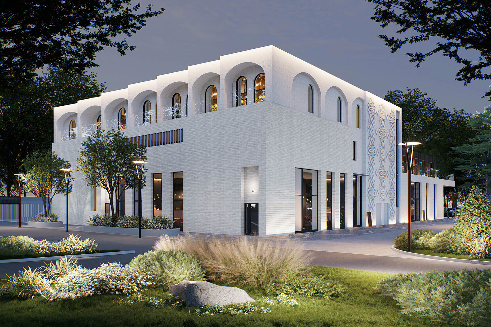 Russian cuisine restaurant PROSTORY architectural bureau PROJECT