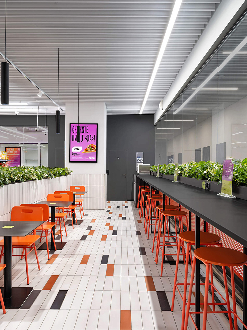 architecture bureau Project- M City - Moscow magnit retail