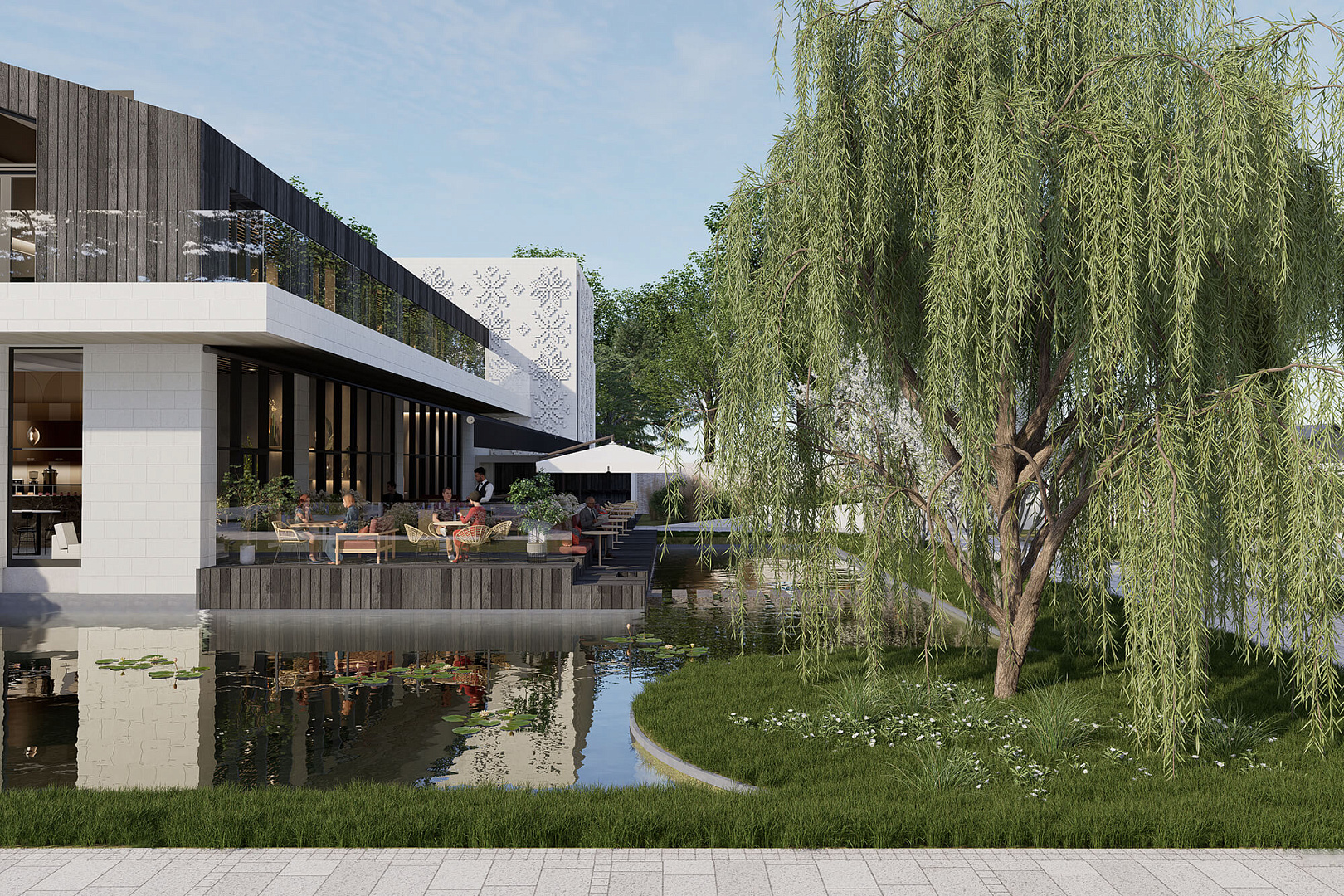 Russian cuisine restaurant PROSTORY architectural bureau PROJECT