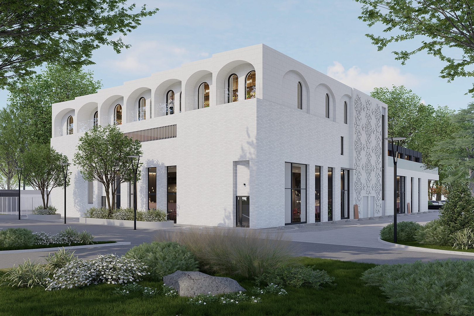 Russian cuisine restaurant PROSTORY architectural bureau PROJECT
